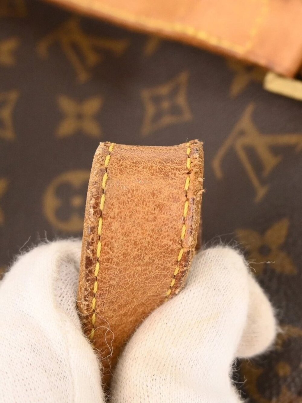 BUYIT01 LOUIS VUITTON CABAS MEZZO HAND TOTE BAG MONOGRAM M51151 AR1929 YQ05698 - Picture 12 of 12